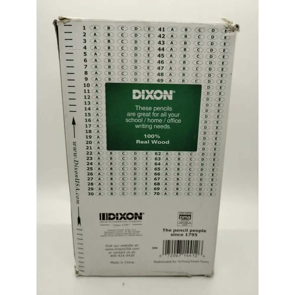 Dixon No.2 HB Pencil - Yellow, Pack of 137 (14412)